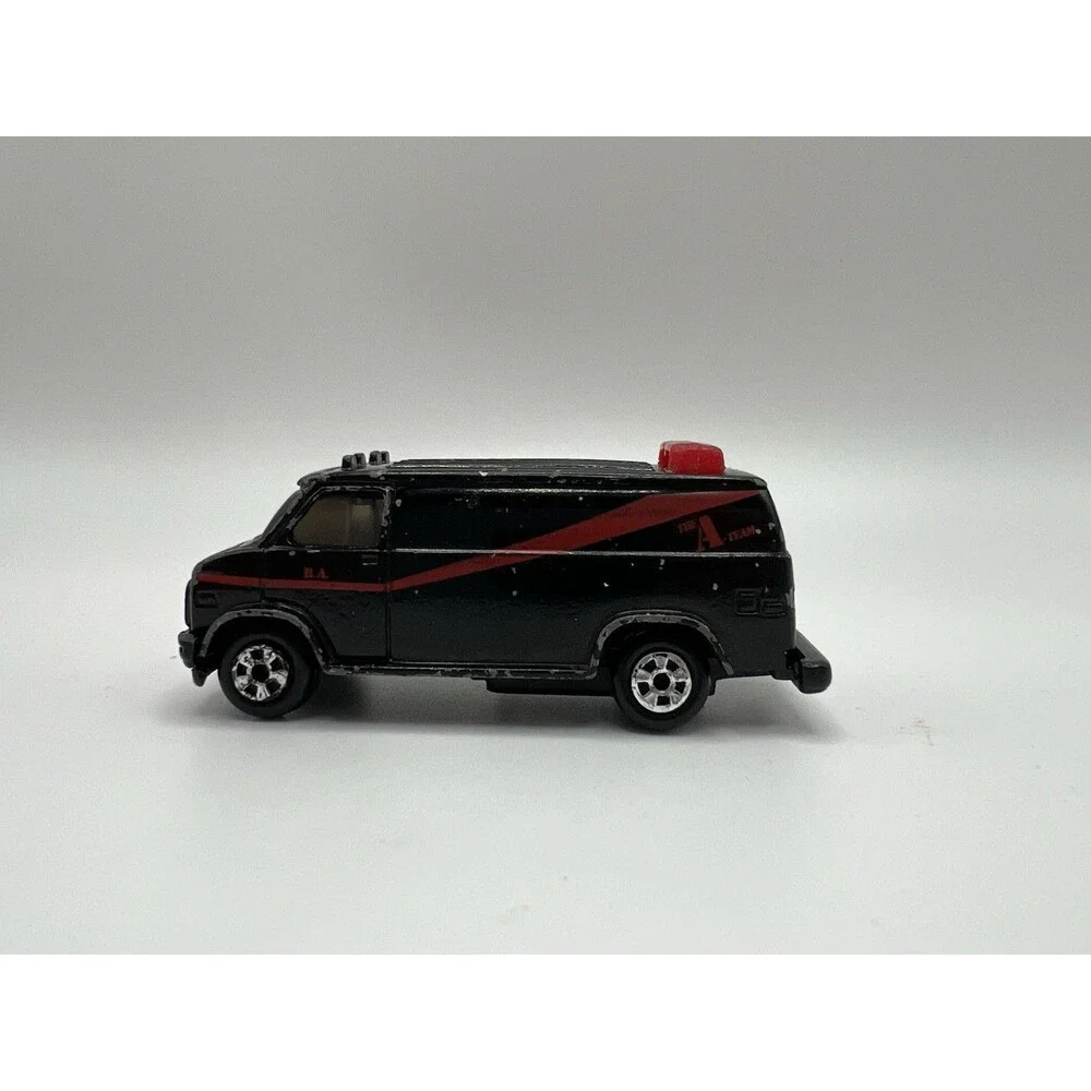 ERTL Co. - Vintage - 1983 GMC Vandura - The A-Team Van - Black Die Cast 1:64